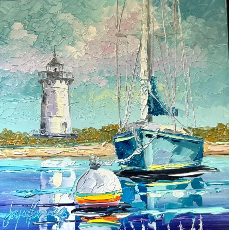 Joyce Harvey Follow the Light - oil